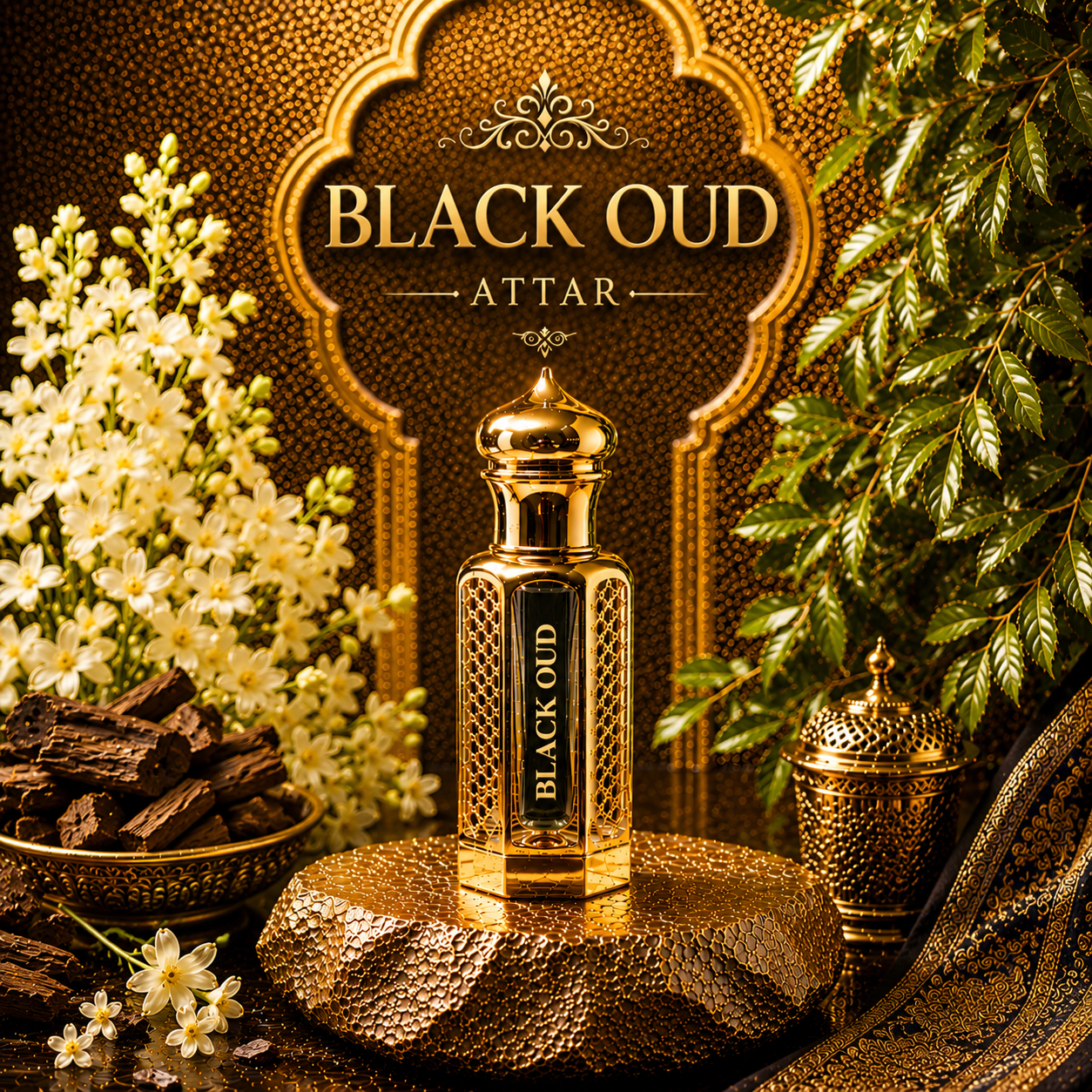 Black Oud - Premium Concentrated Perfume Oil
