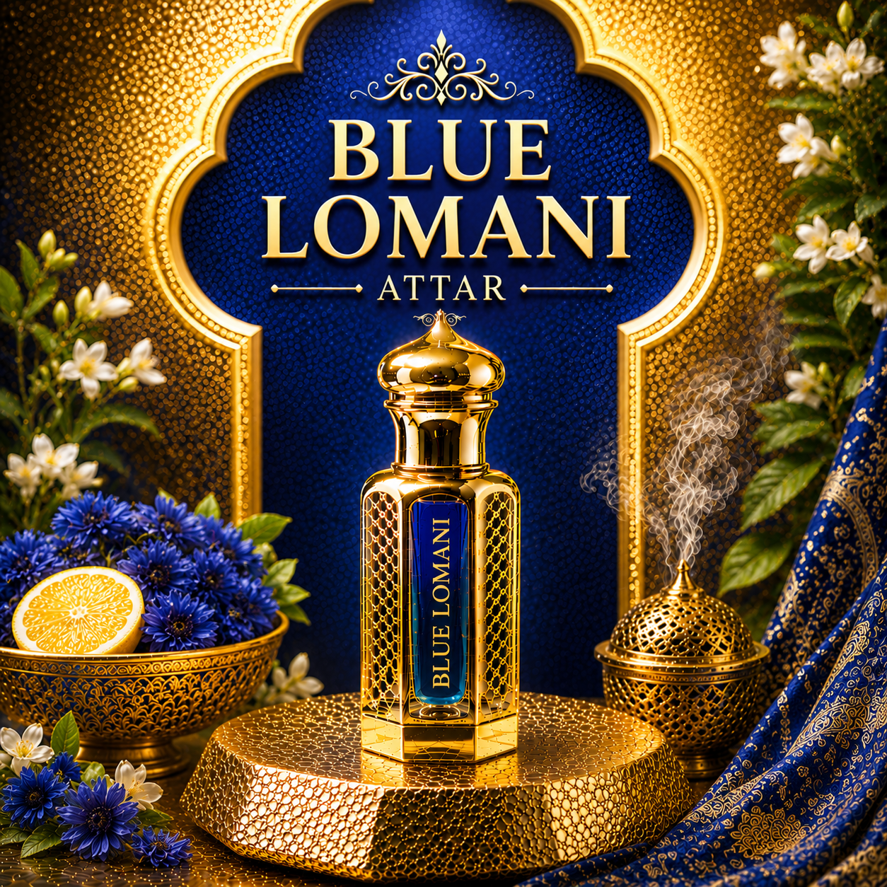 Blue Lomani - Premium Concentrated Perfume Oil