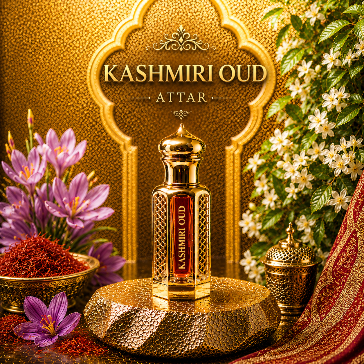 Kashmiri Oud - Premium Concentrated Perfume Oil