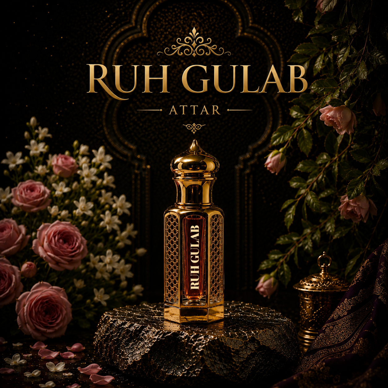 Ruh Gulab - Premium Concentrated Perfume Oil