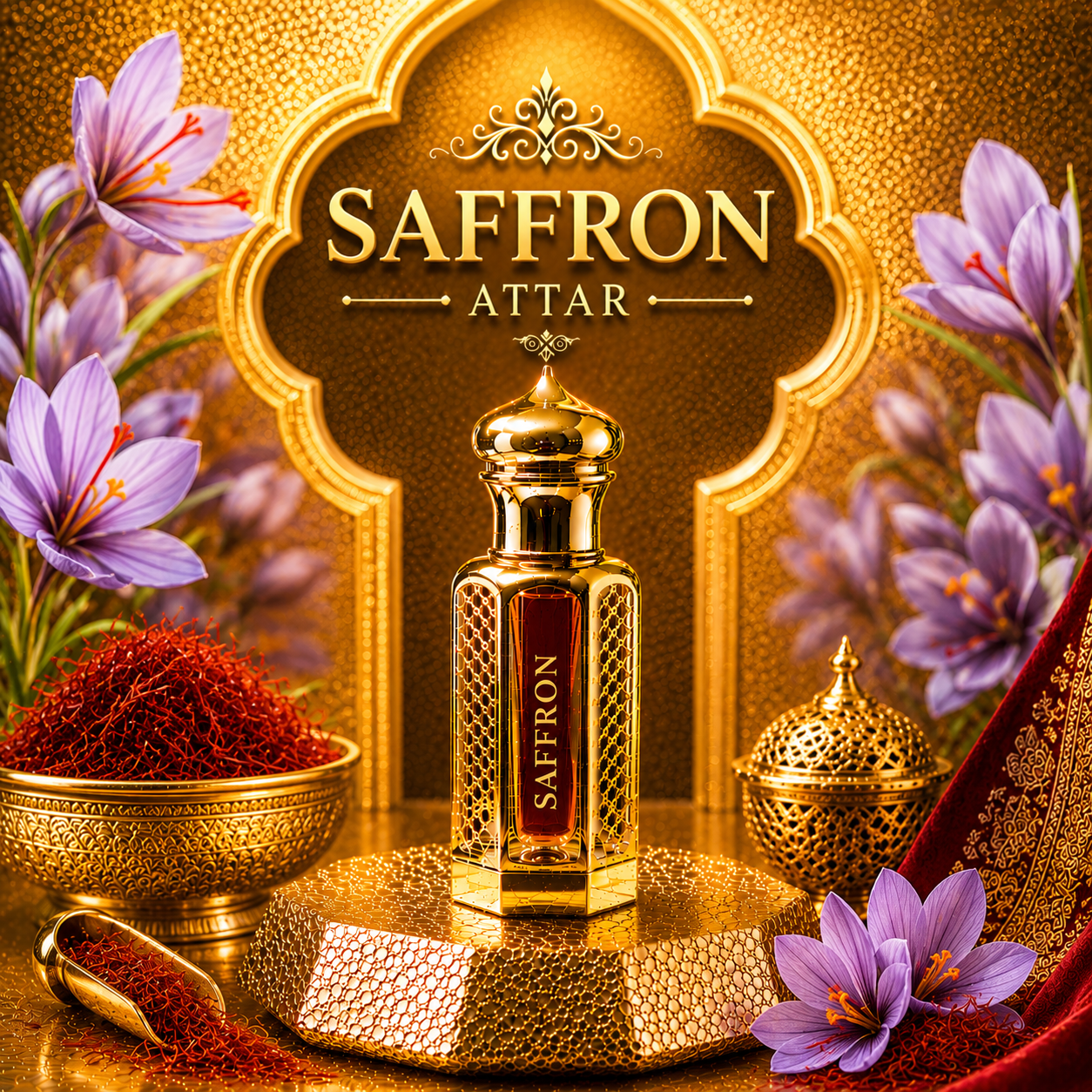 Saffron - Premium Concentrated Perfume Oil