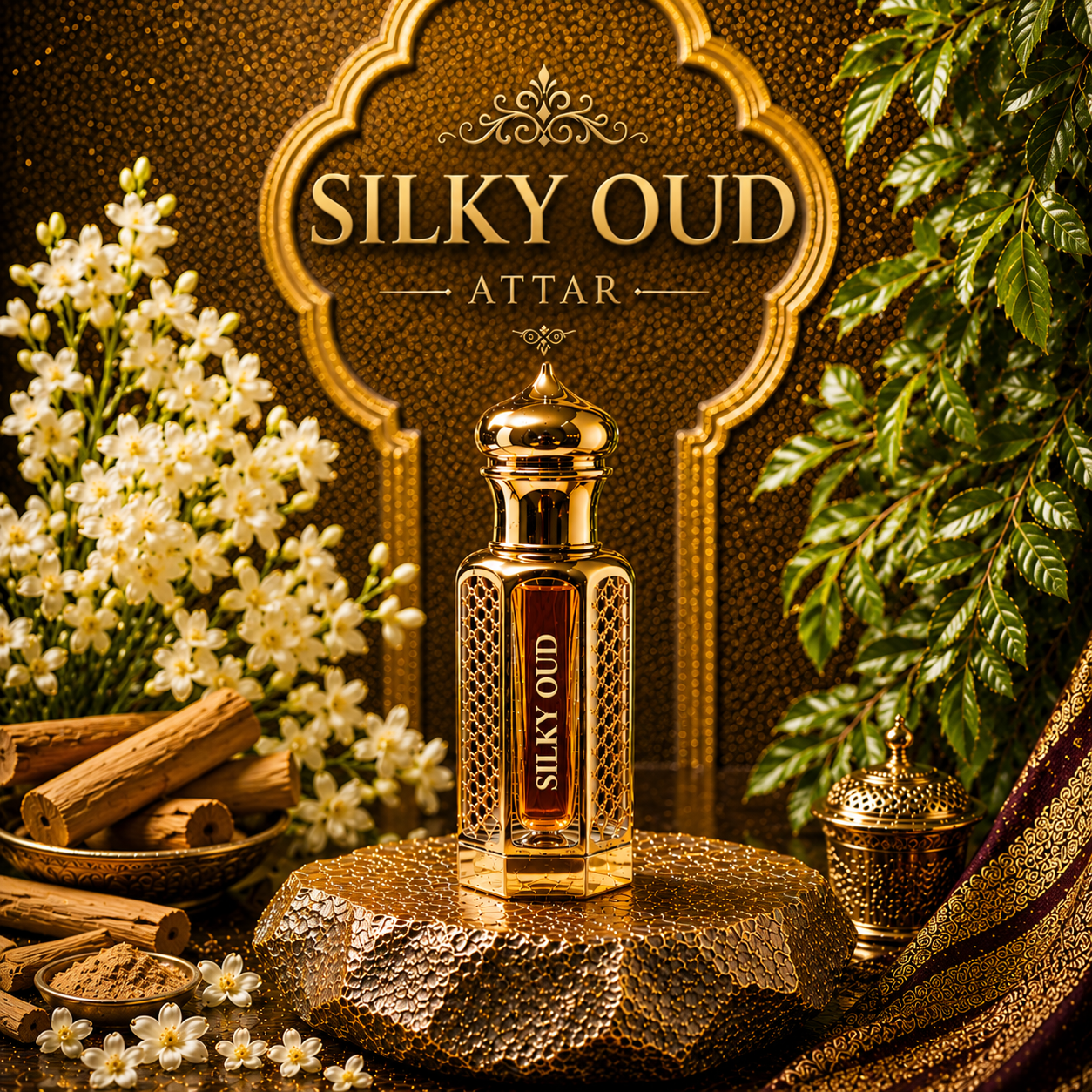 Silky Oud - Premium Concentrated Perfume Oil
